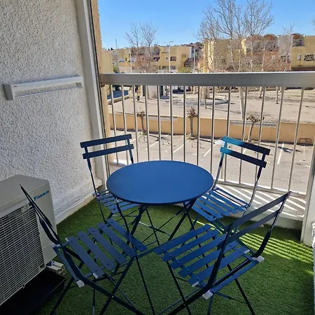 L'escapade Gruissanaise, 1 Chambre, Loggia, Climatisation, Wifi Avec Piscines De Mi-mai A Mi-septembre Dans Gruissan