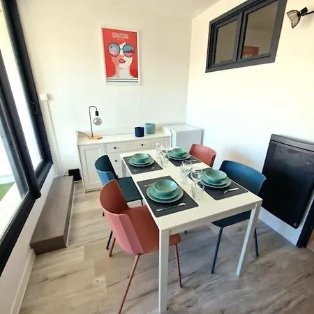 Apartment L'escapade Gruissanaise, 1 Chambre, Loggia, Climatisation, Wifi Avec Piscines De Mi-mai A Mi-septembre Dans Gruissan
