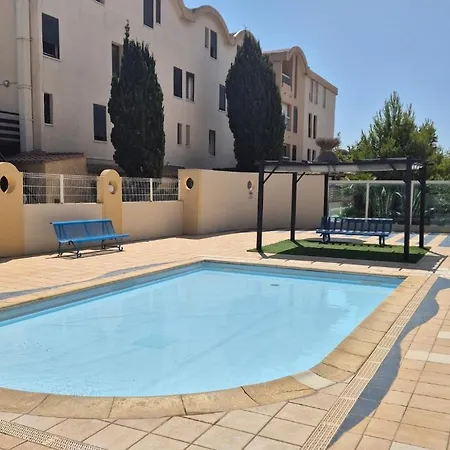 L'escapade Gruissanaise, 1 Chambre, Loggia, Climatisation, Wifi Avec Piscines De Mi-mai A Mi-septembre Dans Apartment